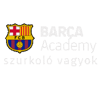 Barcahu Sticker by Barca Academy Hungary