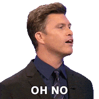 Colin Jost Sticker by Jeopardy!