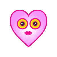 I Love You Kiss Sticker by Sloomoo Institute