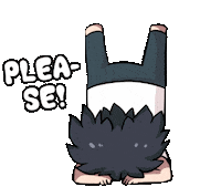 Bow Please Sticker by Jin