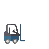 Automation Forklift Sticker by ABF GmbH