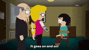 randy marsh talking GIF by South Park 