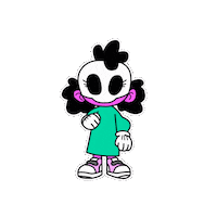 Ghost_Kid love dance fun chill Sticker