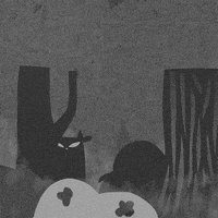 monster lurk GIF by Nino Paulito