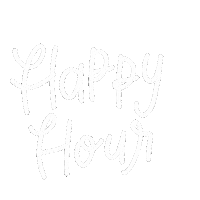 thecraftchan happy drink bar lettering Sticker