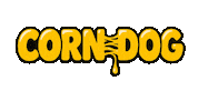 CornDogWarsaw streetfood corndog warsawcorndog corndogwarsaw Sticker