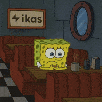 Sad Spongebob Squarepants GIF by Salih Kizilkaya