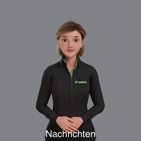 Avatar Nachrichten GIF by Sign Time - SiMAX