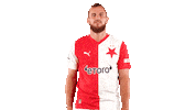 One Eye Football Sticker by SK Slavia Praha