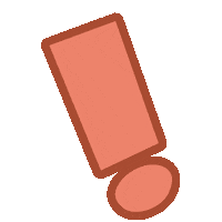 playAnimalJam surprise encounter exclamation mark animal jam Sticker