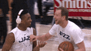 utah jazz smile GIF by NBA
