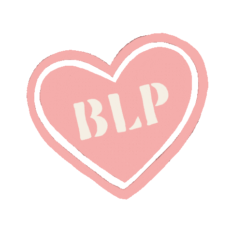 Heart Love Sticker by By Lizzie Parra