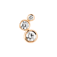 Yellow Gold Sticker by Maria Black Jewellery