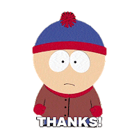 Stan Marsh Thank You Sticker by South Park