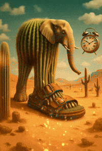 Elephant Cactus GIF