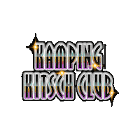 KampingKitschClub kkc kampingkitschclub kampingkitsch kampingkitch Sticker