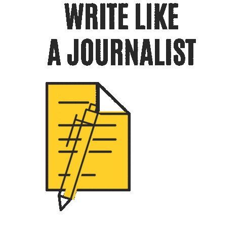 Journalism Hawkeyes Sticker by University of Iowa