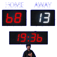 13 Away Sticker