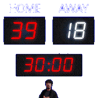 18 Away Sticker