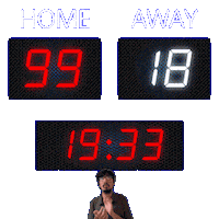 18 Away Sticker