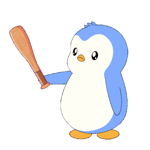 Penguin Omg Sticker by Pudgy Penguins