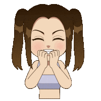 Happy Well Done Sticker by Chloe Ting