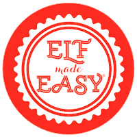 elfmadeeasy christmas holiday elf elife Sticker