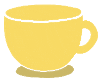 Cup Of Coffee Sticker by Think Hale