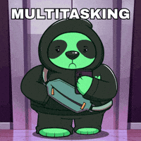 Status Update Panda GIF by SuperVerse