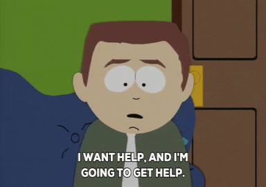 issue help GIF by South Park 