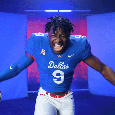 Lets Go Win GIF by SMU Football