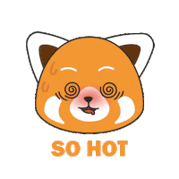 Hot Summer Sticker by PlayDappTown