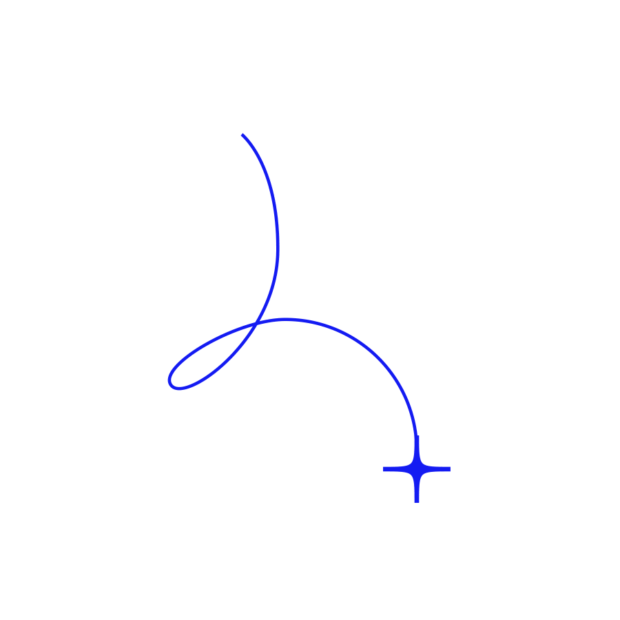 Star Tap Here Sticker