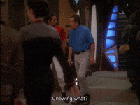 Star Trek Chewing GIF by Goldmaster