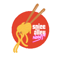 spicealley yum noodles sydney asianfood Sticker