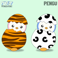 Easter Eggs Penguin GIF by Pudgy Penguins