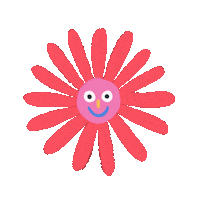 Happy Flower Sticker
