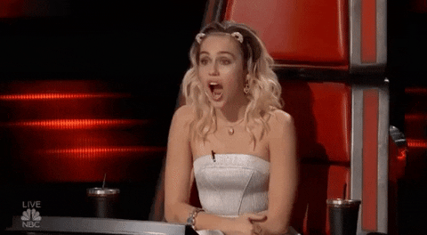 Miley Cyrus Omg GIF by The Voice