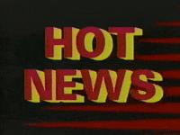 Hot News Vintage GIF