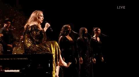 Adele Brits GIF by BRIT Awards