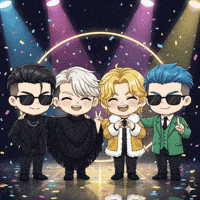 G-Dragon Chibi GIF