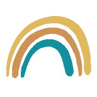 DelilahtheGemini rainbow retro rainbows delilahthegemini Sticker