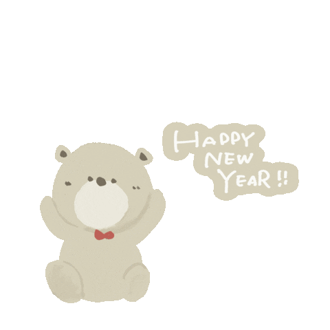Happy New Year Sticker