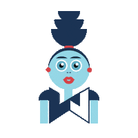 Woman Sticker by INTERWEAVE