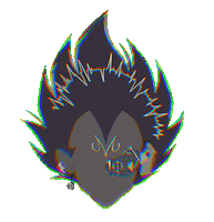Majin Vegeta Art Sticker by ANEIX