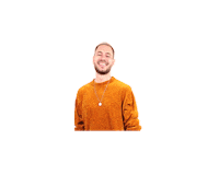 happy Sticker by Chris Holsten