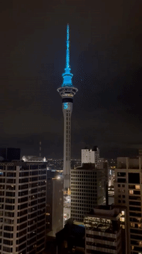 New Zealand Rings in New Year in Auckland