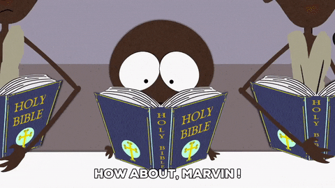 starvin marvin reading GIF by South Park 
