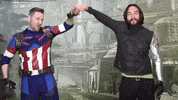 captain america dancing GIF by The Sean Ward Show