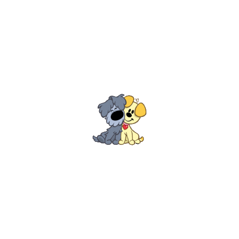Best Friends Love Sticker by Woezel & Pip